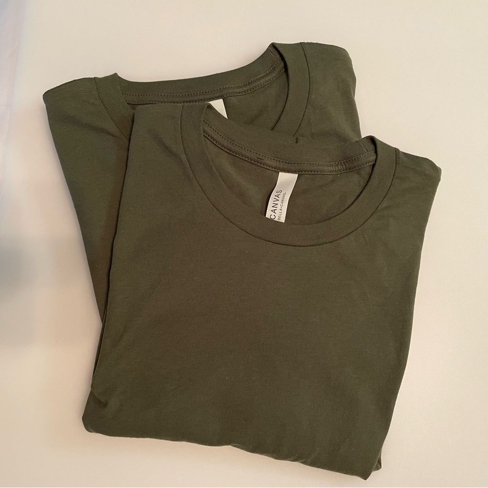 NWOT Set of 2 Bella Canvas t-shirts